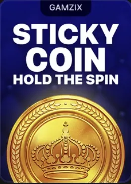Sticky Coin Hold The Spin spēles ekrāns